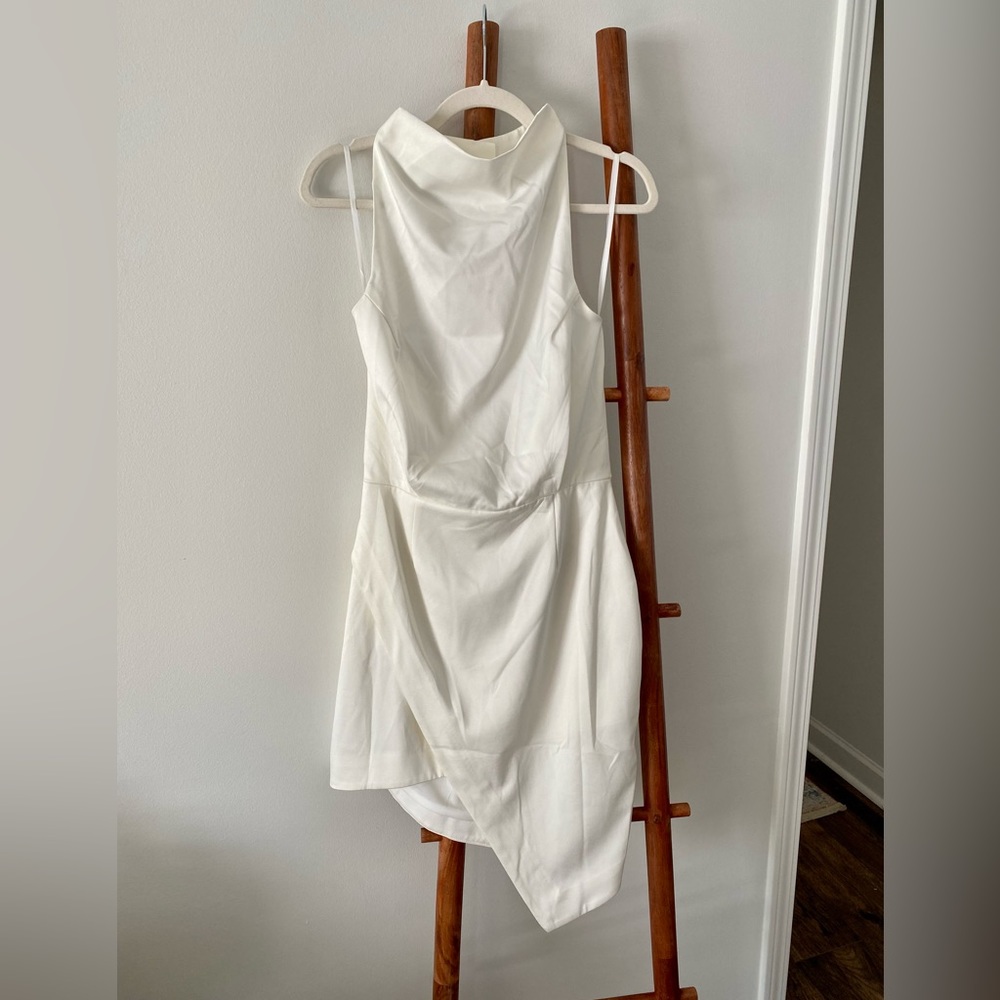 Revolve ELLIATT Camo Dress in White NWT